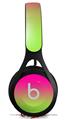 WraptorSkinz Skin Decal Wrap compatible with Beats EP Headphones Smooth Fades Neon Green Hot Pink Skin Only HEADPHONES NOT INCLUDED