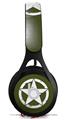 WraptorSkinz Skin Decal Wrap compatible with Beats EP Headphones Distressed Army Star Skin Only HEADPHONES NOT INCLUDED