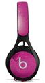 WraptorSkinz Skin Decal Wrap compatible with Beats EP Headphones Raining Fuschia Hot Pink Skin Only HEADPHONES NOT INCLUDED