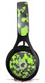 WraptorSkinz Skin Decal Wrap compatible with Beats EP Headphones WraptorCamo Old School Camouflage Camo Lime Green Skin Only HEADPHONES NOT INCLUDED