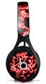 WraptorSkinz Skin Decal Wrap compatible with Beats EP Headphones Electrify Red Skin Only HEADPHONES NOT INCLUDED