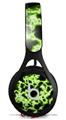 WraptorSkinz Skin Decal Wrap compatible with Beats EP Headphones Electrify Green Skin Only HEADPHONES NOT INCLUDED