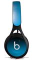 WraptorSkinz Skin Decal Wrap compatible with Beats EP Headphones Smooth Fades Neon Blue Black Skin Only HEADPHONES NOT INCLUDED