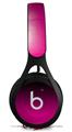 WraptorSkinz Skin Decal Wrap compatible with Beats EP Headphones Smooth Fades Hot Pink Black Skin Only HEADPHONES NOT INCLUDED
