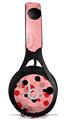 WraptorSkinz Skin Decal Wrap compatible with Beats EP Headphones Lots of Dots Red on Pink Skin Only HEADPHONES NOT INCLUDED