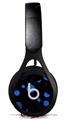 WraptorSkinz Skin Decal Wrap compatible with Beats EP Headphones Lots of Dots Blue on Black Skin Only HEADPHONES NOT INCLUDED