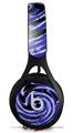 WraptorSkinz Skin Decal Wrap compatible with Beats EP Headphones Alecias Swirl 02 Blue Skin Only HEADPHONES NOT INCLUDED