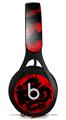 WraptorSkinz Skin Decal Wrap compatible with Beats EP Headphones Oriental Dragon Black on Red Skin Only HEADPHONES NOT INCLUDED