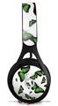 WraptorSkinz Skin Decal Wrap compatible with Beats EP Headphones Butterflies Green Skin Only HEADPHONES NOT INCLUDED