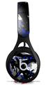 WraptorSkinz Skin Decal Wrap compatible with Beats EP Headphones Abstract 02 Blue Skin Only HEADPHONES NOT INCLUDED