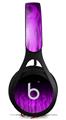 WraptorSkinz Skin Decal Wrap compatible with Beats EP Headphones Fire Purple Skin Only HEADPHONES NOT INCLUDED