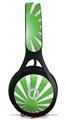 WraptorSkinz Skin Decal Wrap compatible with Beats EP Headphones Rising Sun Japanese Flag Green Skin Only HEADPHONES NOT INCLUDED