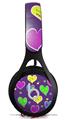 WraptorSkinz Skin Decal Wrap compatible with Beats EP Headphones Crazy Hearts Skin Only HEADPHONES NOT INCLUDED