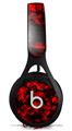 WraptorSkinz Skin Decal Wrap compatible with Beats EP Headphones Skulls Confetti Red Skin Only HEADPHONES NOT INCLUDED