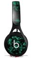 WraptorSkinz Skin Decal Wrap compatible with Beats EP Headphones Skulls Confetti Seafoam Green Skin Only HEADPHONES NOT INCLUDED