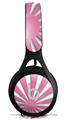 WraptorSkinz Skin Decal Wrap compatible with Beats EP Headphones Rising Sun Japanese Flag Pink Skin Only HEADPHONES NOT INCLUDED