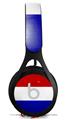 WraptorSkinz Skin Decal Wrap compatible with Beats EP Headphones Red White and Blue Skin Only HEADPHONES NOT INCLUDED
