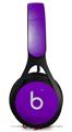 WraptorSkinz Skin Decal Wrap compatible with Beats EP Headphones Solids Collection Purple Skin Only HEADPHONES NOT INCLUDED