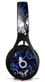 WraptorSkinz Skin Decal Wrap compatible with Beats EP Headphones Twisted Garden Blue and White Skin Only HEADPHONES NOT INCLUDED