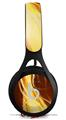 WraptorSkinz Skin Decal Wrap compatible with Beats EP Headphones Mystic Vortex Yellow Skin Only HEADPHONES NOT INCLUDED