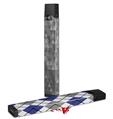 Skin Decal Wrap 2 Pack for Juul Vapes Triangle Mosaic Gray JUUL NOT INCLUDED