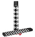 Skin Decal Wrap 2 Pack for Juul Vapes Houndstooth Black JUUL NOT INCLUDED