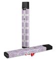 Skin Decal Wrap 2 Pack for Juul Vapes Squared Lavender JUUL NOT INCLUDED