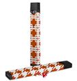 Skin Decal Wrap 2 Pack for Juul Vapes Boxed Burnt Orange JUUL NOT INCLUDED