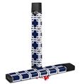 Skin Decal Wrap 2 Pack for Juul Vapes Boxed Navy Blue JUUL NOT INCLUDED