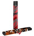 Skin Decal Wrap 2 Pack for Juul Vapes Camouflage Red JUUL NOT INCLUDED