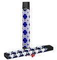 Skin Decal Wrap 2 Pack for Juul Vapes Boxed Royal Blue JUUL NOT INCLUDED