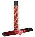 Skin Decal Wrap 2 Pack for Juul Vapes Wavey Red Dark JUUL NOT INCLUDED