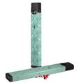 Skin Decal Wrap 2 Pack for Juul Vapes Wavey Seafoam Green JUUL NOT INCLUDED