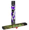 Skin Decal Wrap 2 Pack for Juul Vapes Sexy Girl Silhouette Camo Purple JUUL NOT INCLUDED