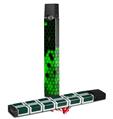 Skin Decal Wrap 2 Pack for Juul Vapes HEX Green JUUL NOT INCLUDED
