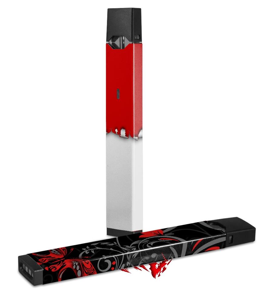 Buy JUUL Skin - 3M Decal Sticker Vinyl Wrap - Red White Supreme x LV Online  at desertcartKUWAIT