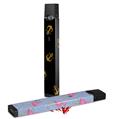 Skin Decal Wrap 2 Pack for Juul Vapes Anchors Away Black JUUL NOT INCLUDED
