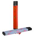 Skin Decal Wrap 2 Pack for Juul Vapes Anchors Away Red JUUL NOT INCLUDED