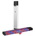 Skin Decal Wrap 2 Pack for Juul Vapes Solids Collection White JUUL NOT INCLUDED