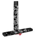 Skin Decal Wrap 2 Pack for Juul Vapes Scattered Skulls Black JUUL NOT INCLUDED