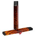 Skin Decal Wrap 2 Pack for Juul Vapes Fractal Fur Tiger JUUL NOT INCLUDED