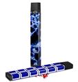 Skin Decal Wrap 2 Pack for Juul Vapes Electrify Blue JUUL NOT INCLUDED