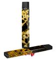 Skin Decal Wrap 2 Pack for Juul Vapes Electrify Yellow JUUL NOT INCLUDED
