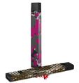 Skin Decal Wrap 2 Pack for Juul Vapes WraptorCamo Old School Camouflage Camo Fuschia Hot Pink JUUL NOT INCLUDED