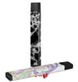 Skin Decal Wrap 2 Pack for Juul Vapes Electrify White JUUL NOT INCLUDED