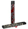 Skin Decal Wrap 2 Pack for Juul Vapes WraptorCamo Old School Camouflage Camo Red Dark JUUL NOT INCLUDED