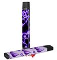 Skin Decal Wrap 2 Pack for Juul Vapes Electrify Purple JUUL NOT INCLUDED