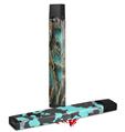 Skin Decal Wrap 2 Pack for Juul Vapes WraptorCamo Grassy Marsh Camo Neon Teal JUUL NOT INCLUDED