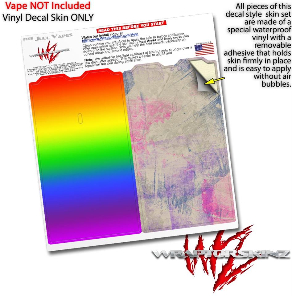 LV Rainbow Pearl JUUL Skin – AZ Vinyl Works