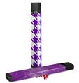 Skin Decal Wrap 2 Pack for Juul Vapes Houndstooth Purple JUUL NOT INCLUDED